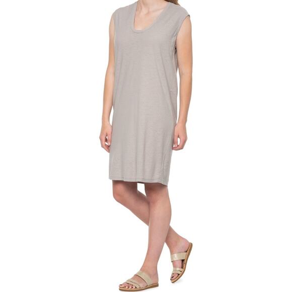 James Perse Women's Sleeveless V-Neck Shell Tank Dress Size 3 NEW - Picture 1 of 2